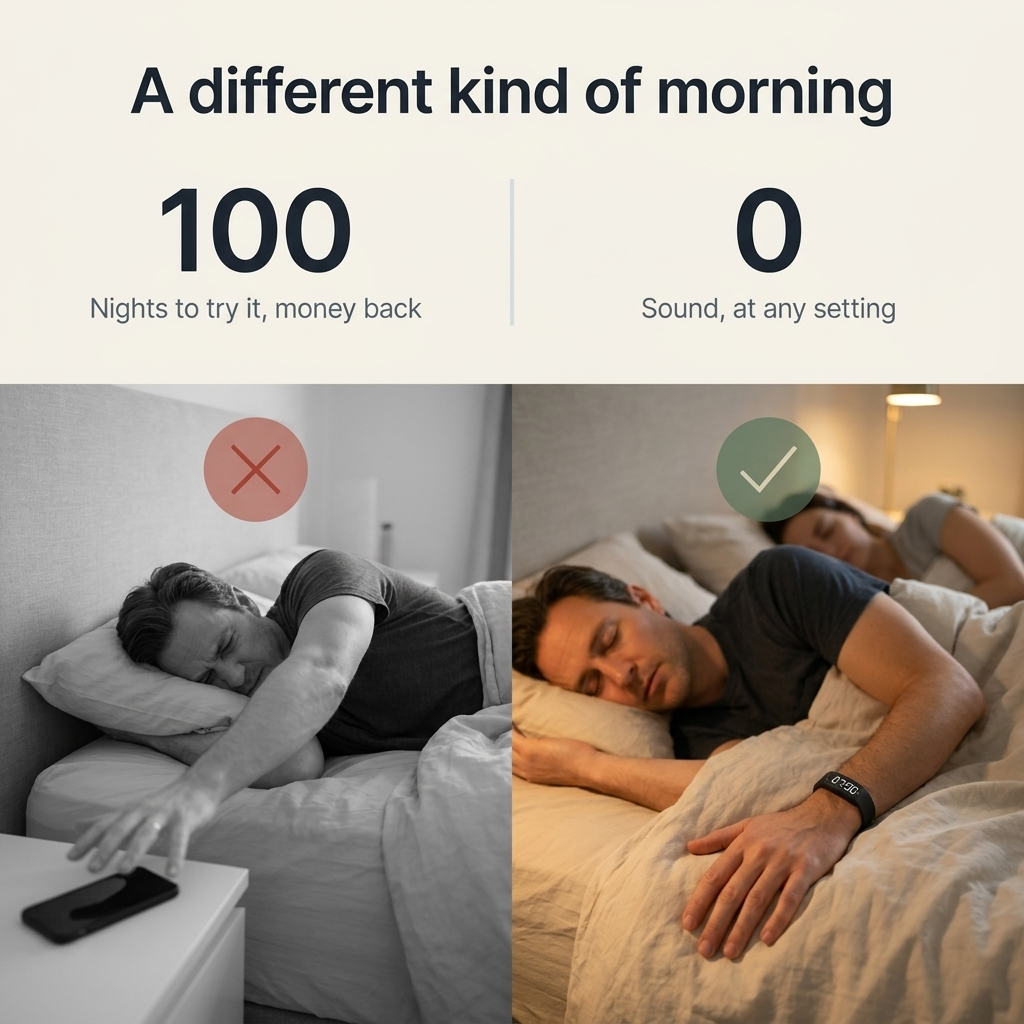 Felt Band - Silent Vibrating Alarm For Calmer Mornings