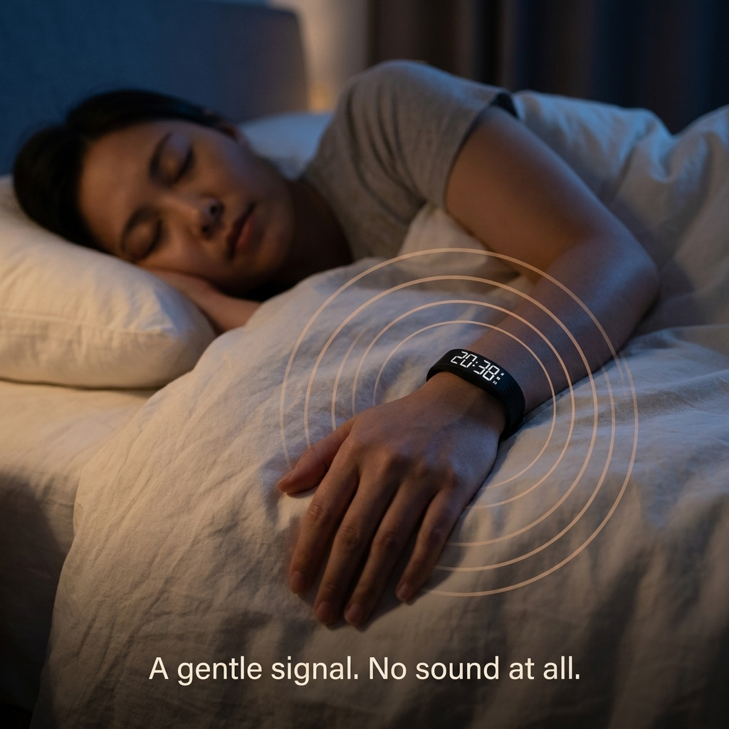 Felt Band - Silent Vibrating Alarm For Calmer Mornings