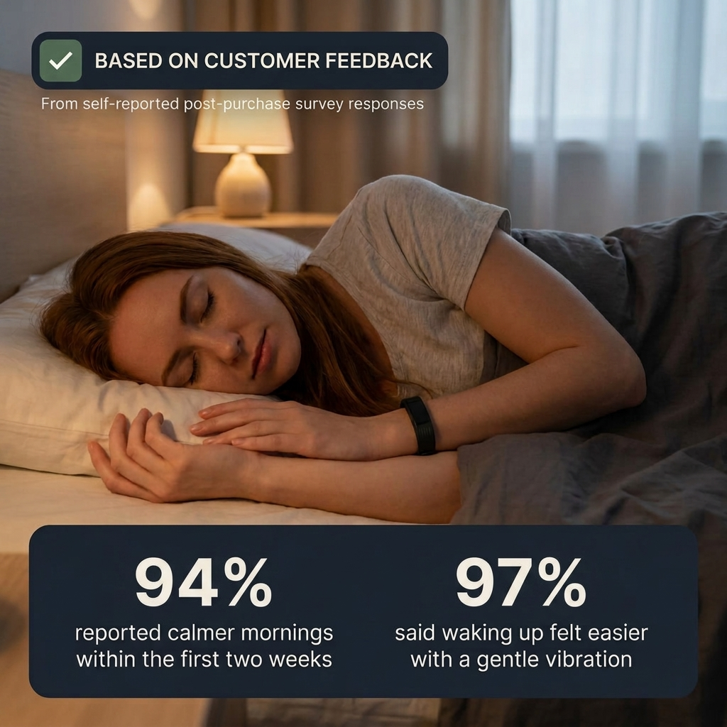 Felt Band - Silent Vibrating Alarm For Calmer Mornings